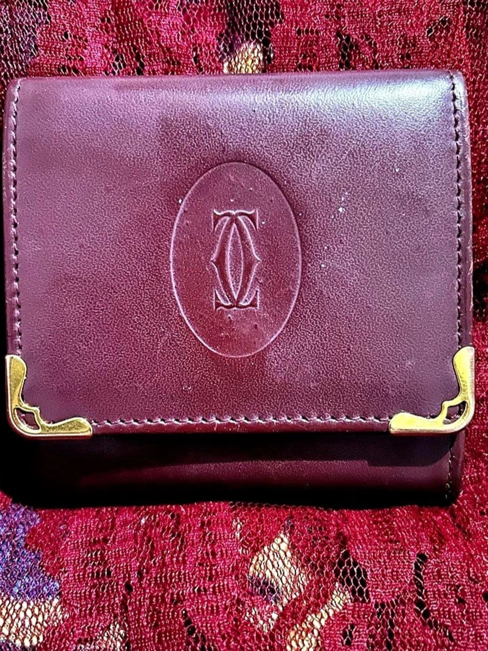 Vintage Cartier Paris Coin Wallet
